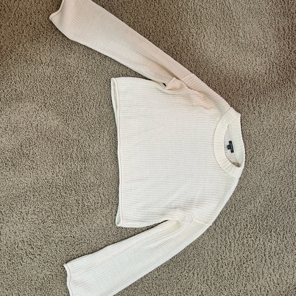Wild Fable White Sweater